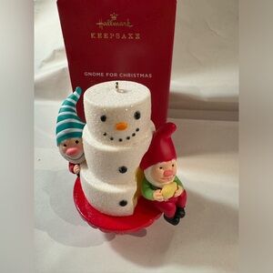 NEW Hallmark Keepsake Gnome For Christmas 1st In Series Ornament 2021